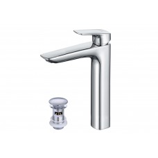 Смеситель для раковины AQUATEK Вега AQ1005CR однорычажный хром Смеситель для раковины AQUATEK Вега AQ1005CR однорычажный хром